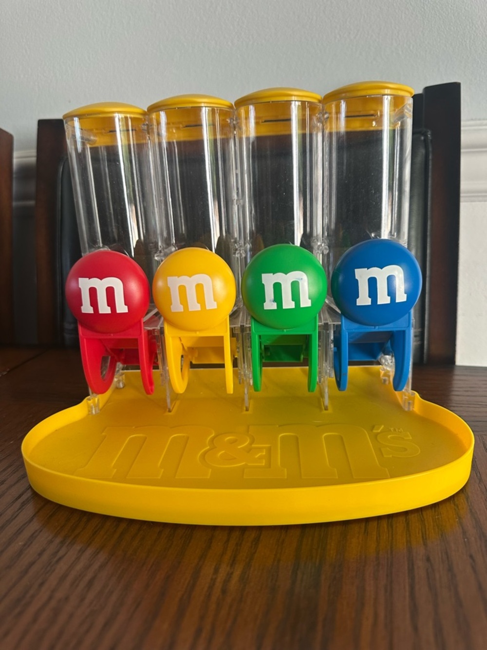 M&M'S Four-Color Candy Dispenser - Red Yellow Green Blue